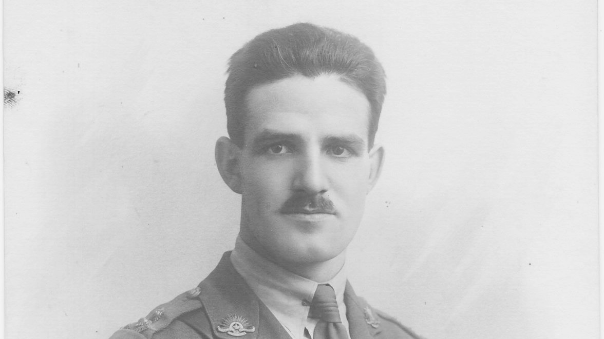 Berni's Great Uncle Aubrey WWI