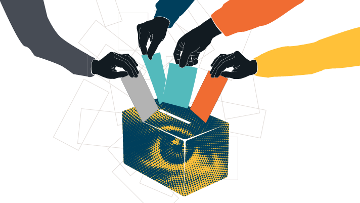 AI and the 2024 election cycle tile image