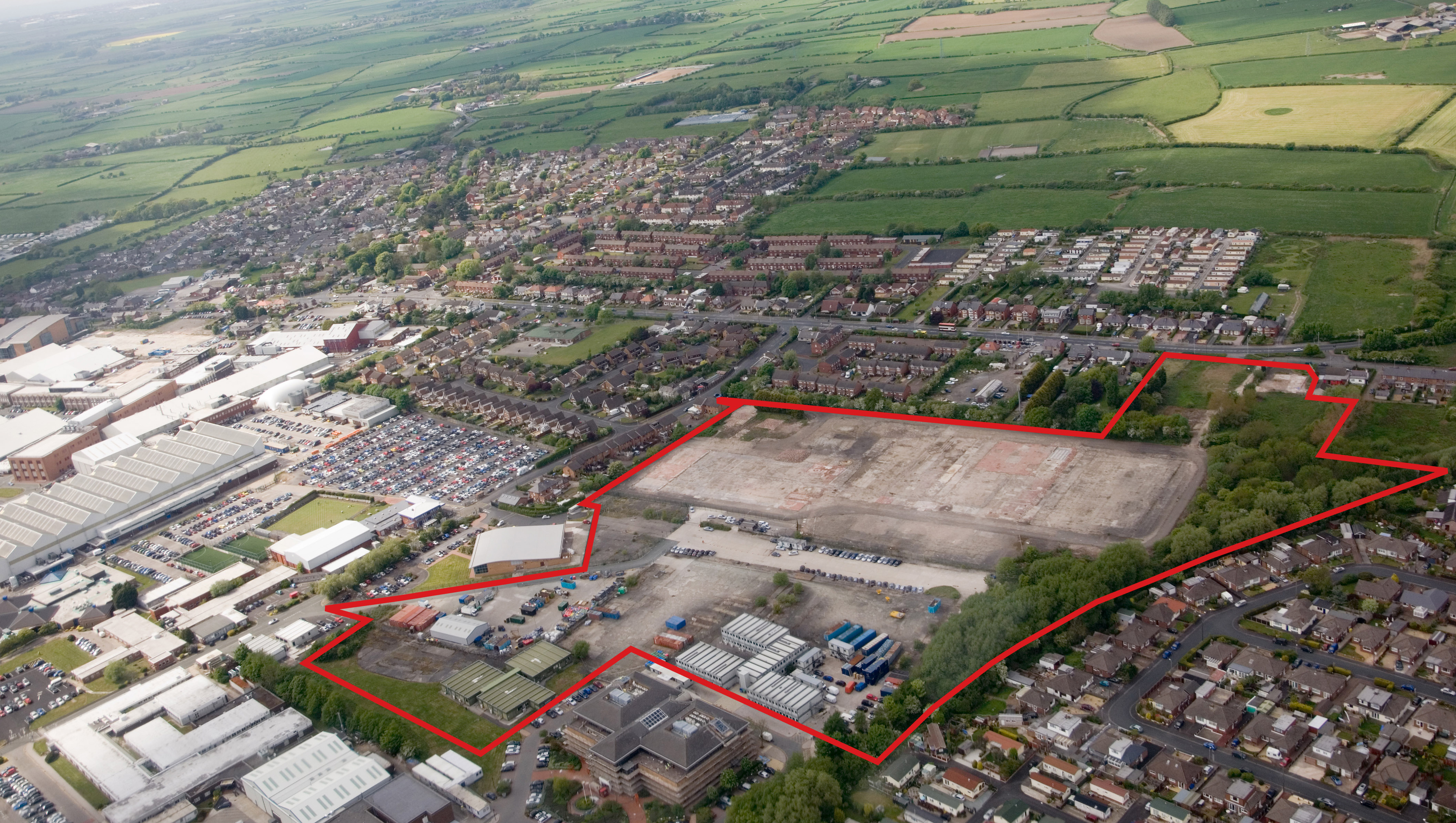 Warton site development