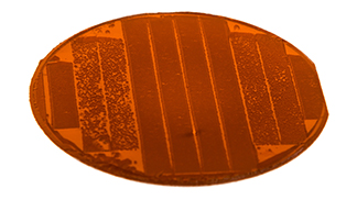 Photo of OP-GaP crystal