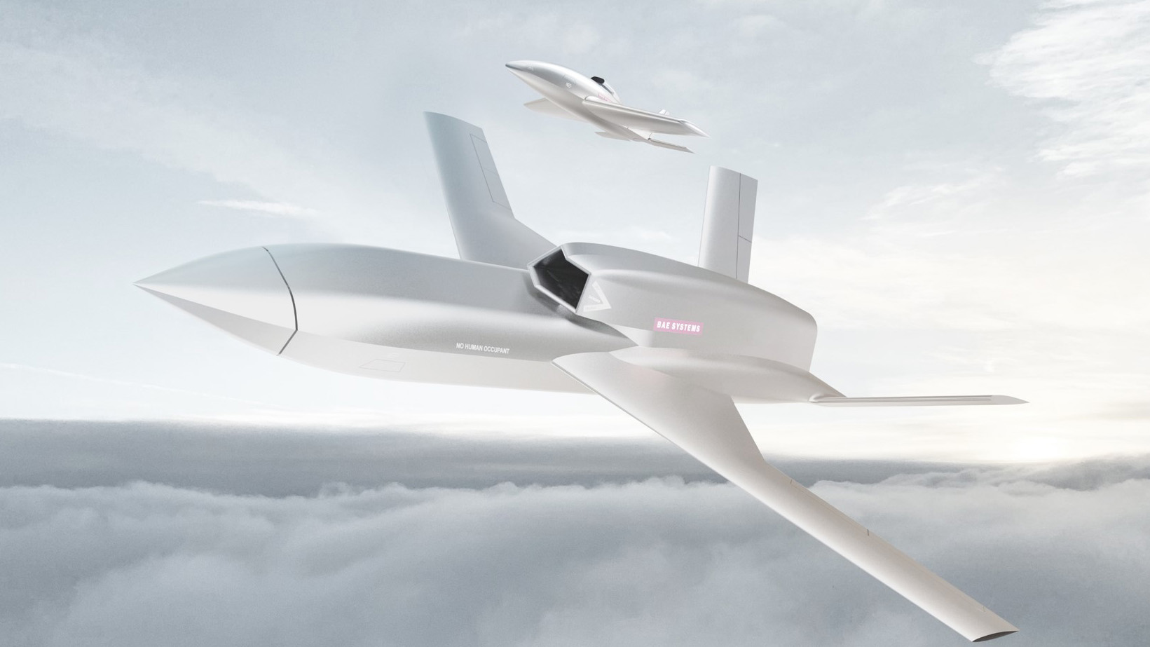 CGI of UAS Concepts in flight