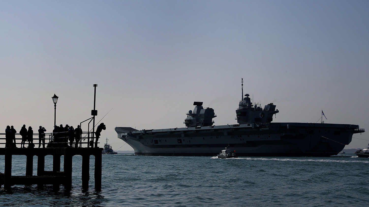Image of HMS Queen Elizabeth April 2019