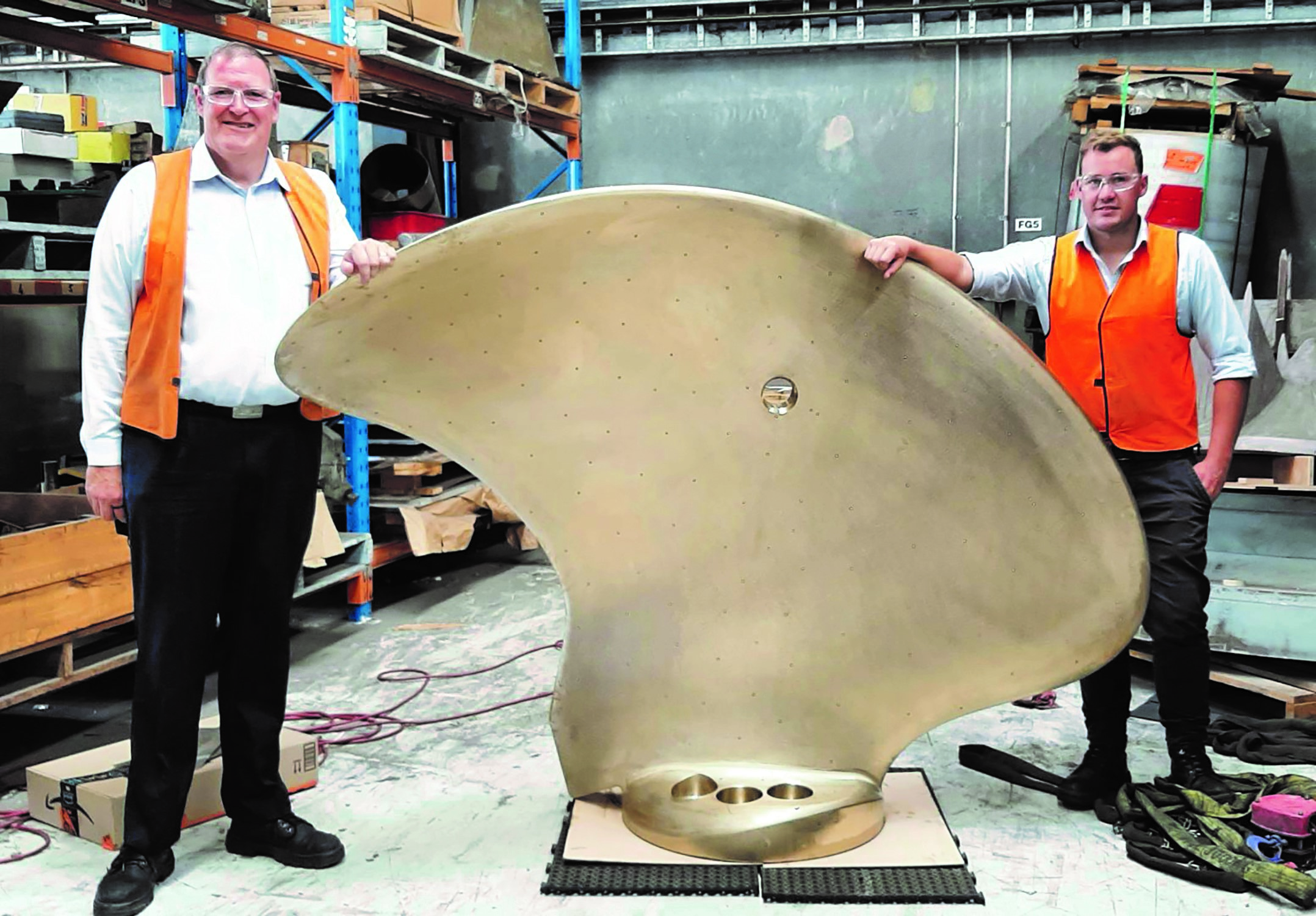 Hunter class frigate propeller prototypes to be made in Aus