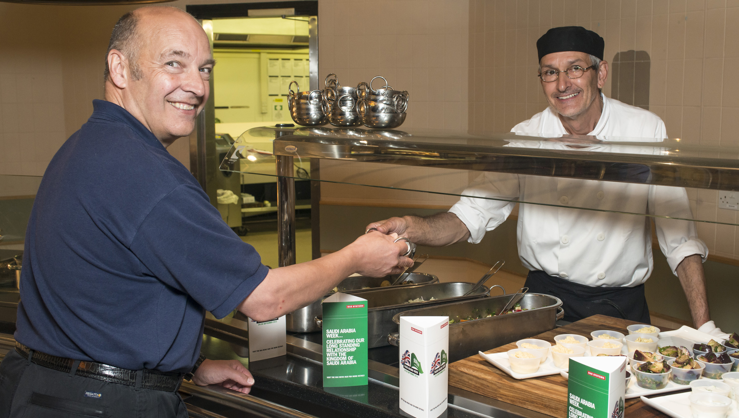 Participating in Saudi week