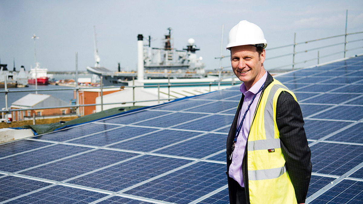 Image showing BAE Systems employee