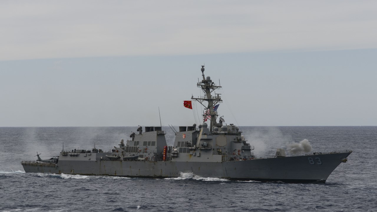 BAE Systems has received a $47.8 million contract from the U.S. Navy to modernize the Arleigh Burke-class guided-missile destroyer USS Howard (DDG 83) at the company’s shipyard in San Diego, the ship’s homeport. (U.S. Navy image)