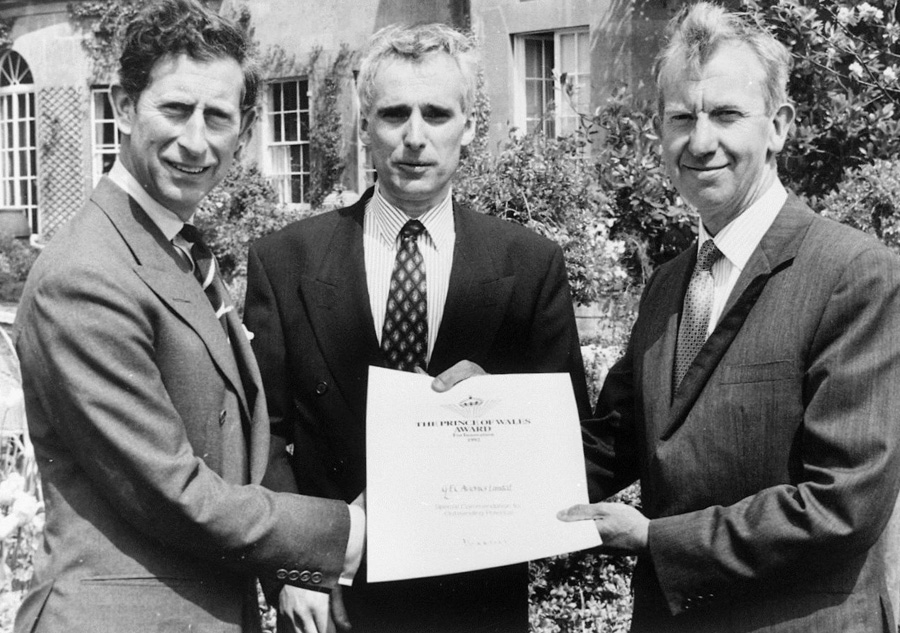 Prince of Wales Award for Innovation and Production 1992