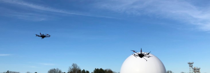 BAE Systems successfully demonstrated new, powerful small-form-factor semiconductor technology designed to sense radio frequency and communication signals in congested and contested battle environments in conjunction with an unmanned aerial system.