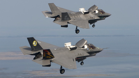 Two F-35 STOVL variants