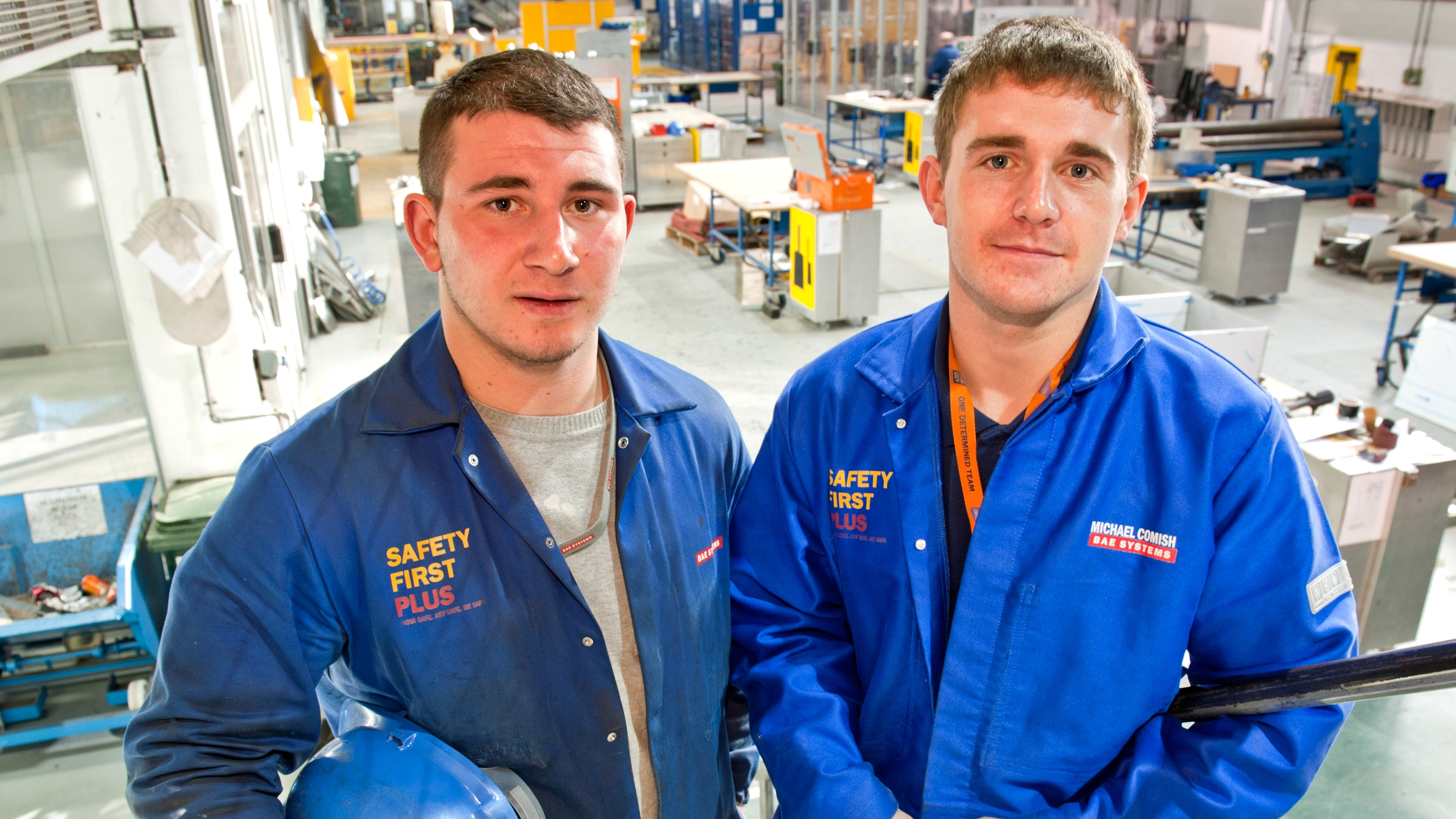 Apprentices Josh Procter and Mike Cormish