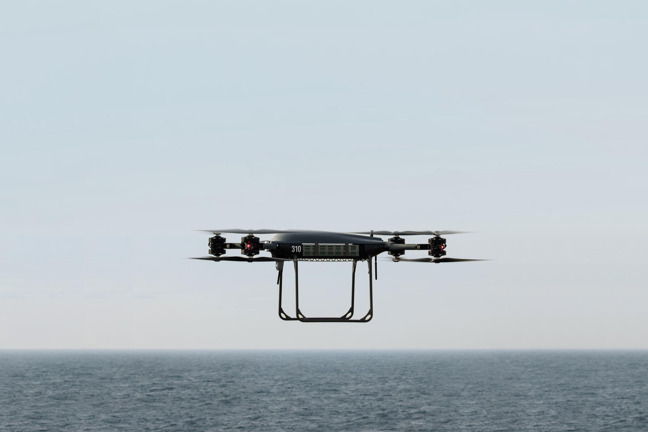 T150 with sky and sea in the background