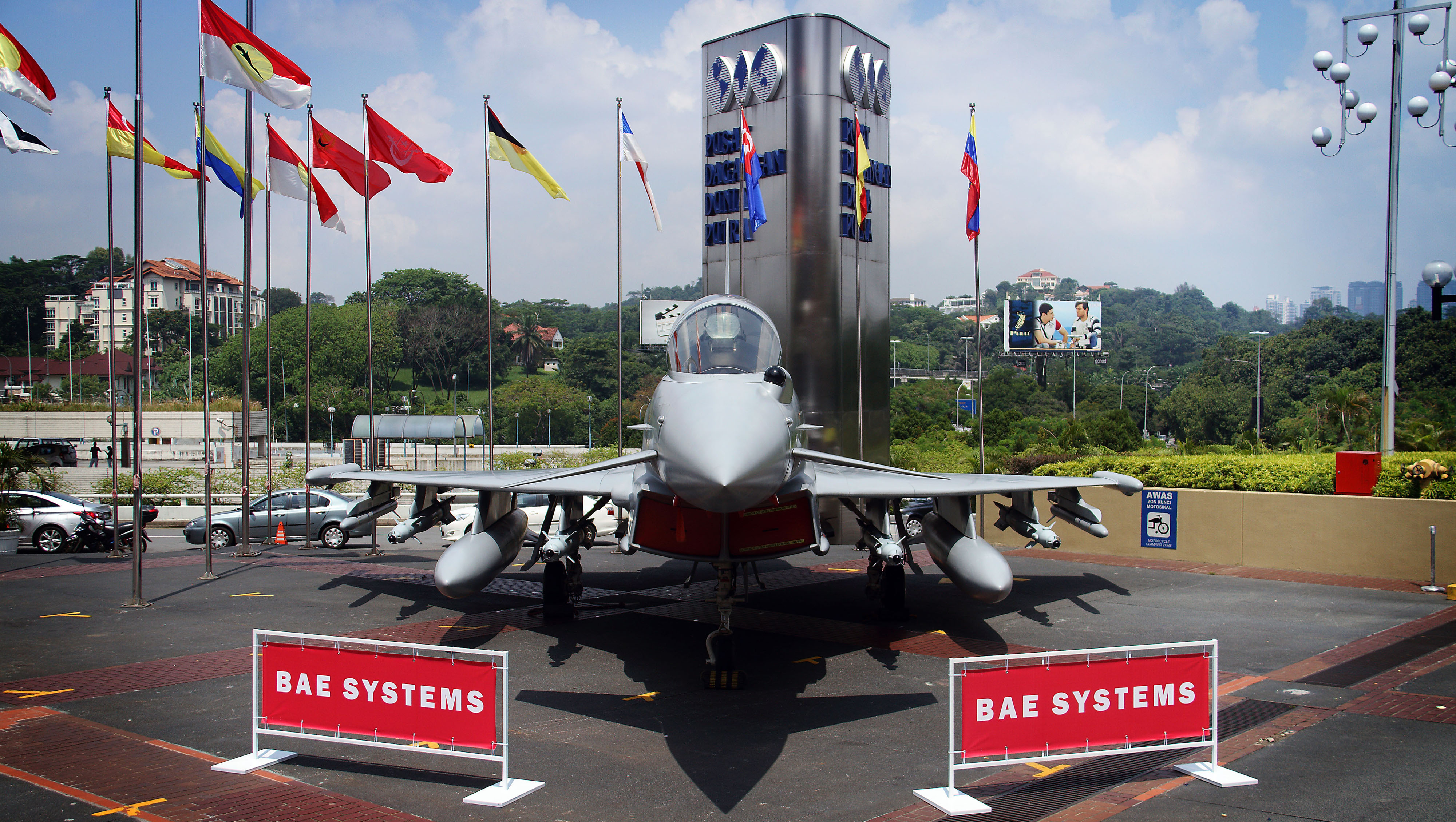 Malaysia exhibition 2012 Typhoon replica