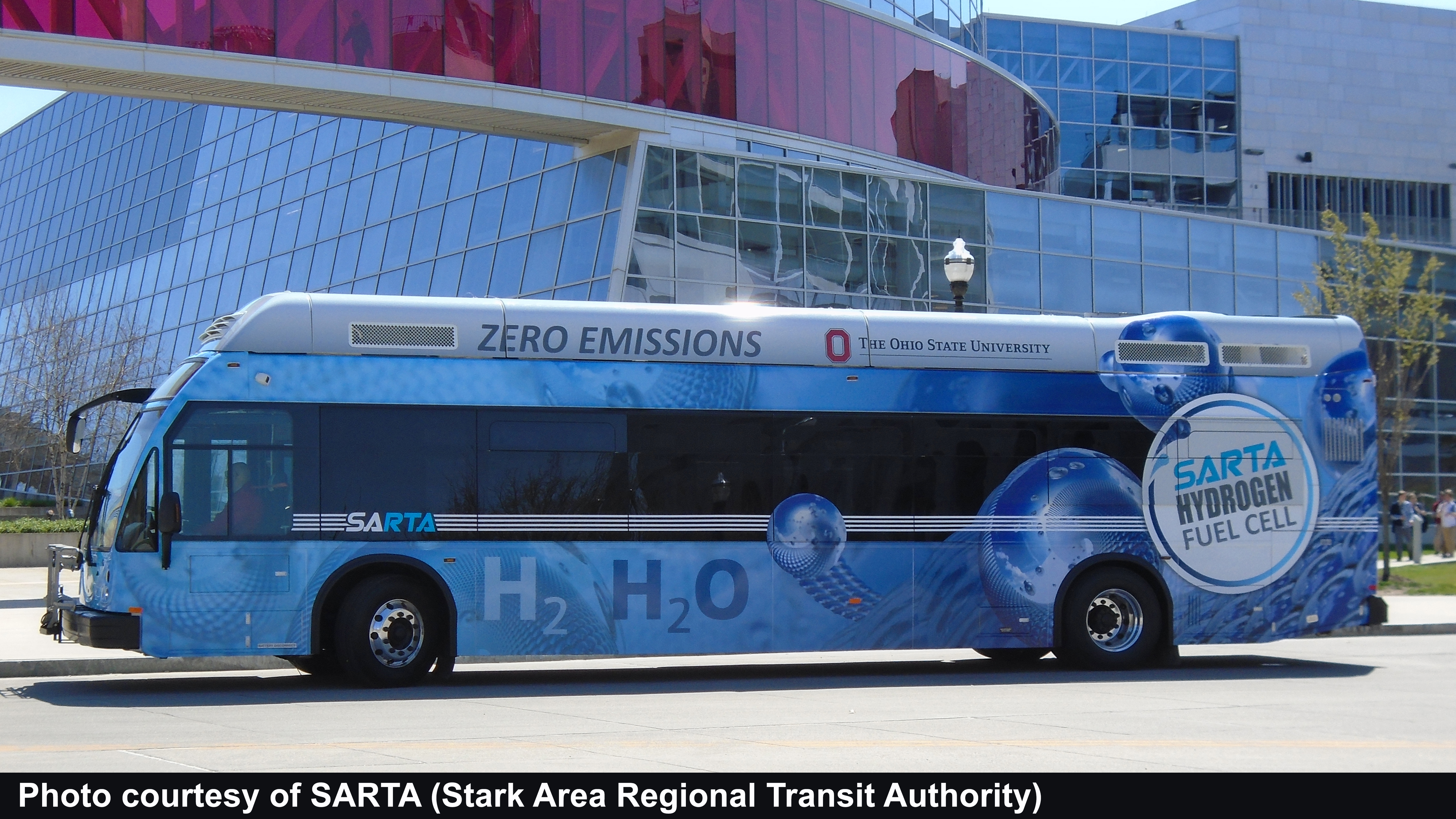 Ohio’s Stark Area Regional Transit Authority bus (full view)