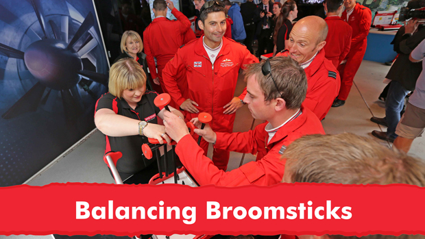 BAE Systems Education Centre: Balancing Broomsticks