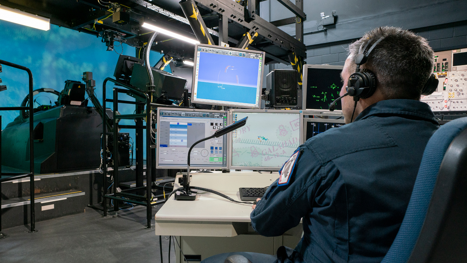 Image showing simulator environment