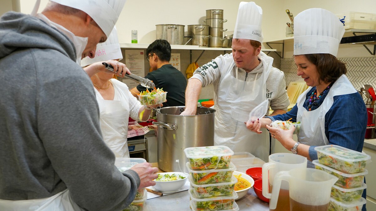 Cook for the homeless