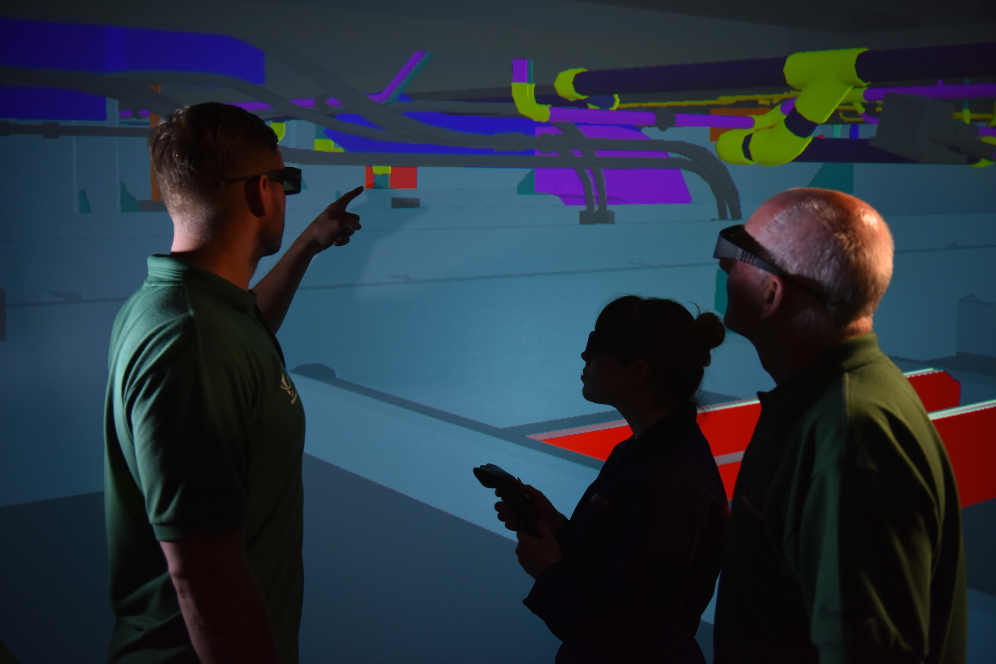 Apprentices with vis suite 