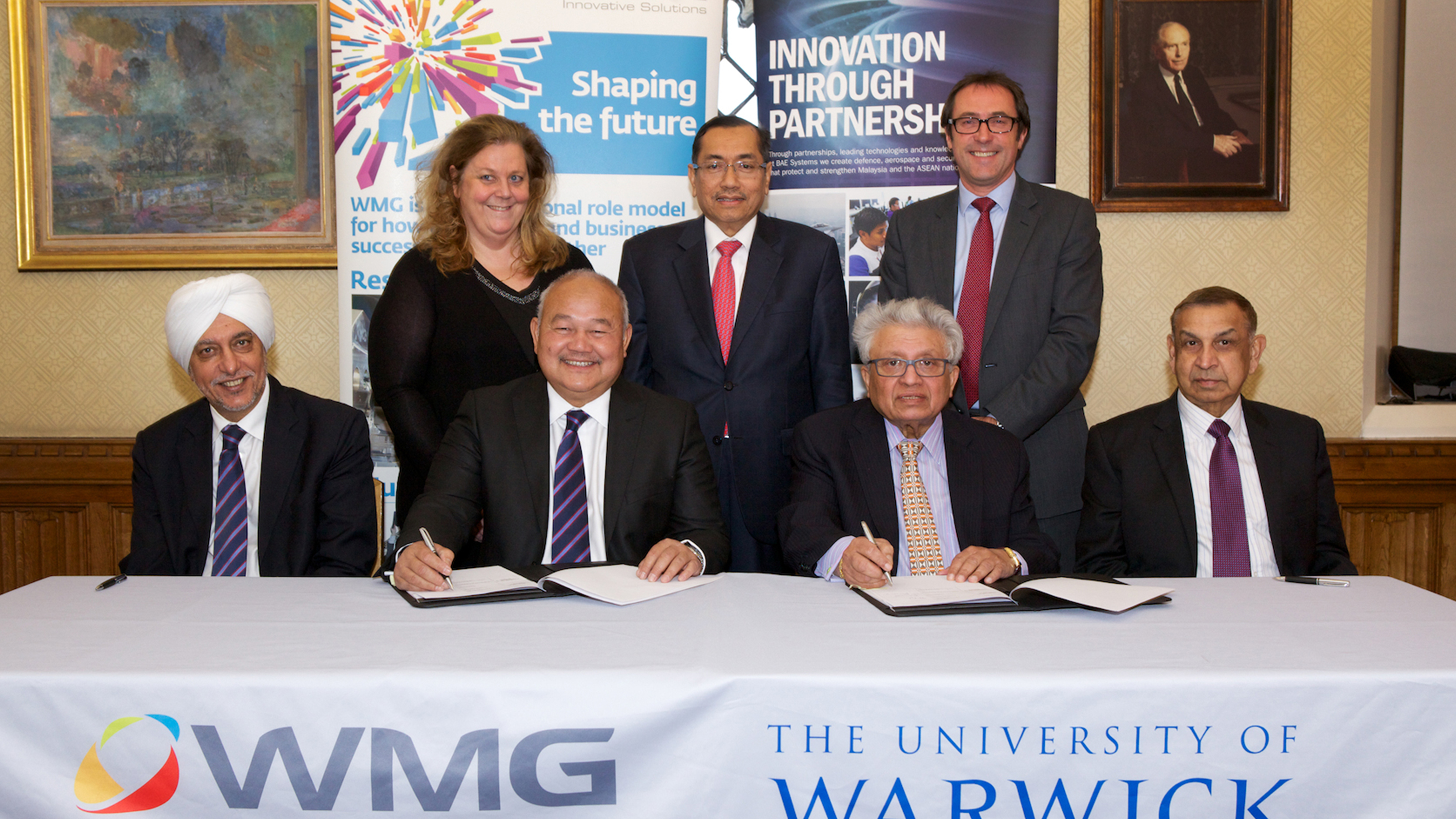 HoL signing ceremony WMG-Defence University