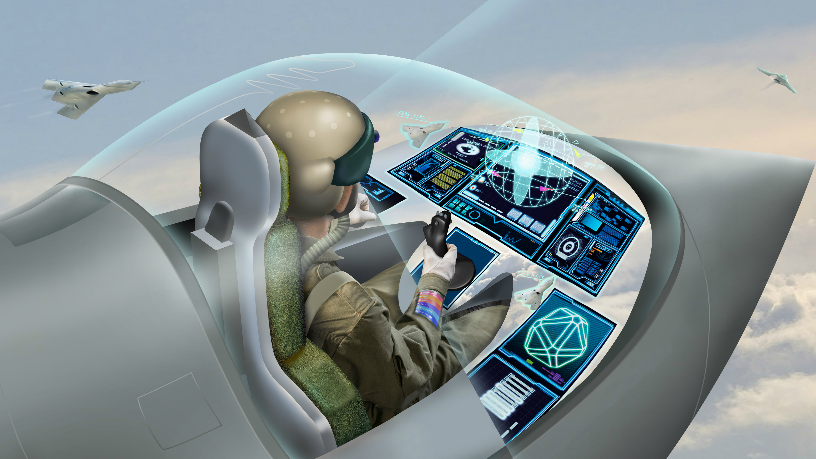 Future wearable cockpit technology