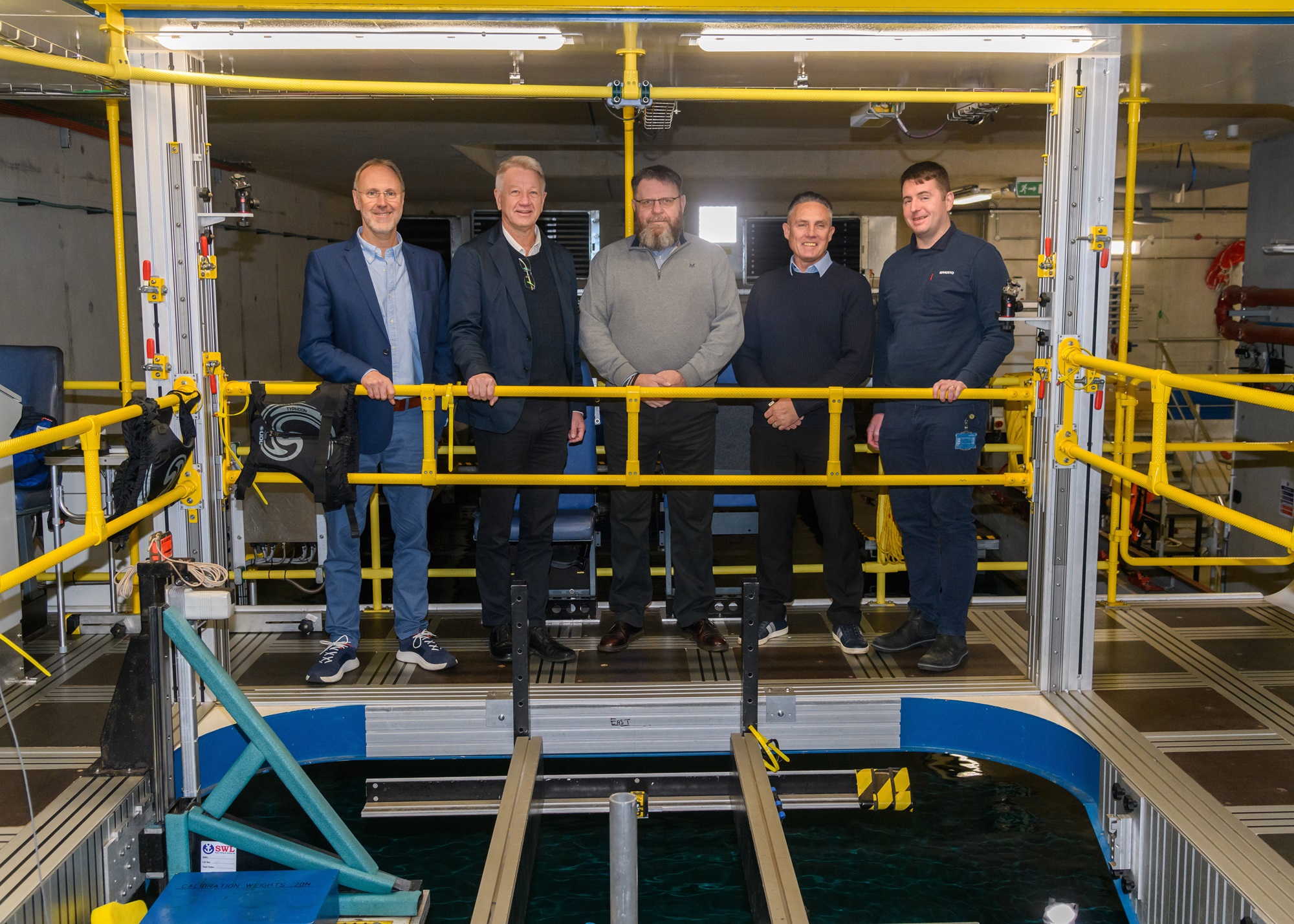 Image of people at the Wolfson trials