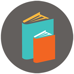 Back to the books icon