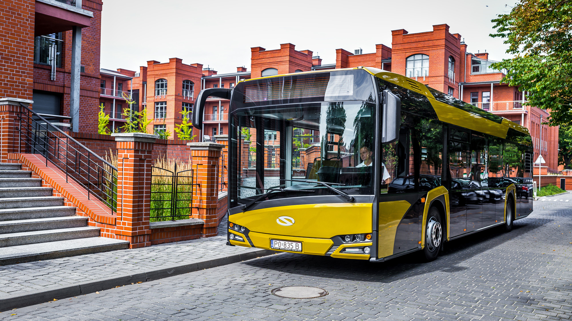 Electric propulsion bus, Belgium
