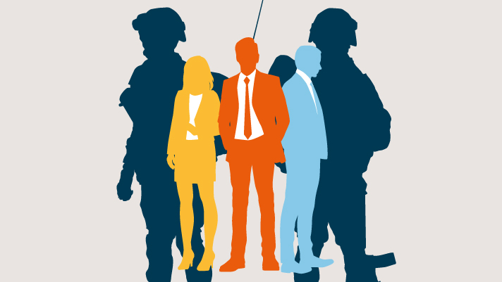 Hanging up the uniform image tile