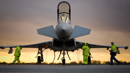 Typhoon on the Flightline