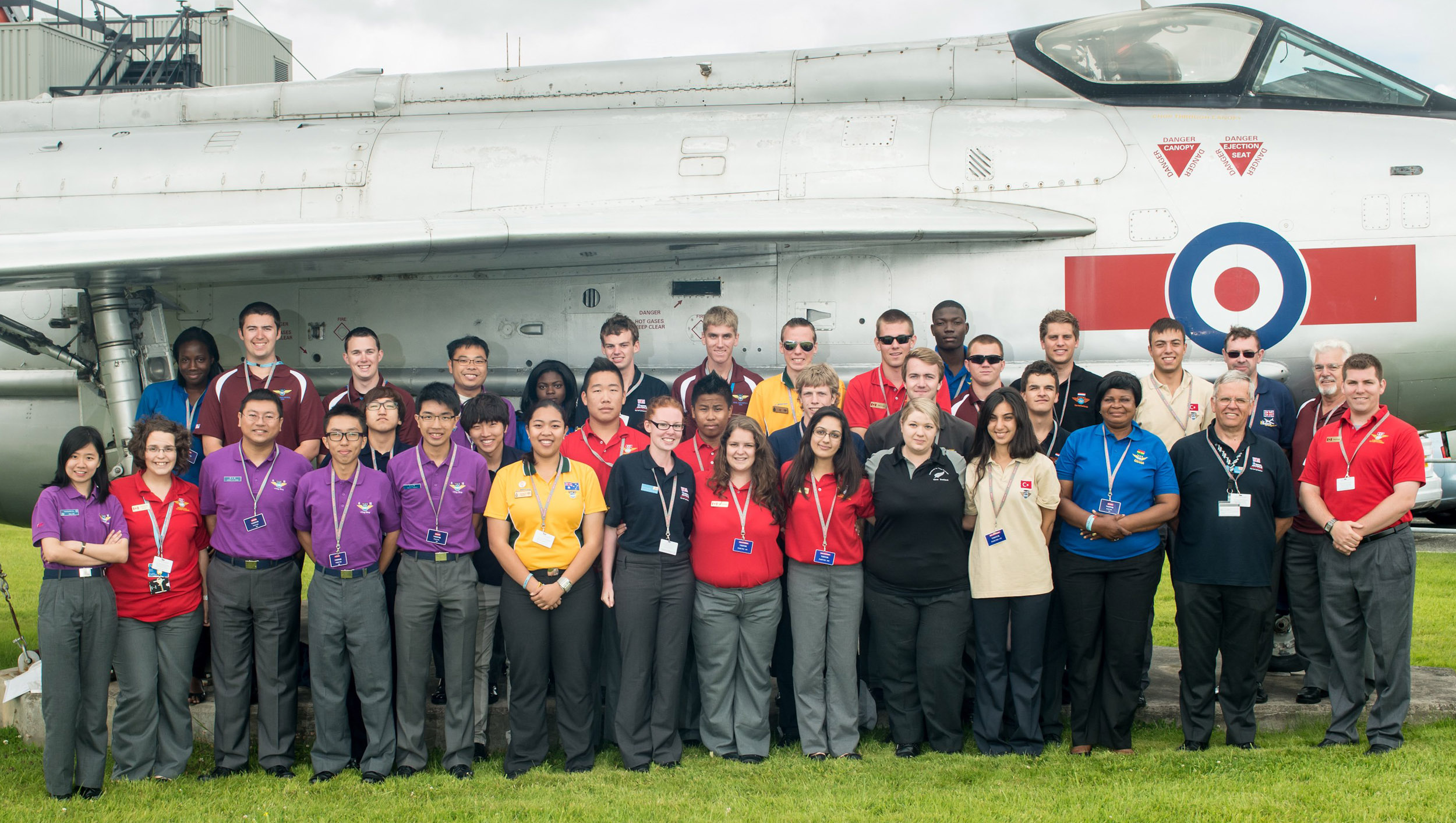Air cadets from around the world visit Warton