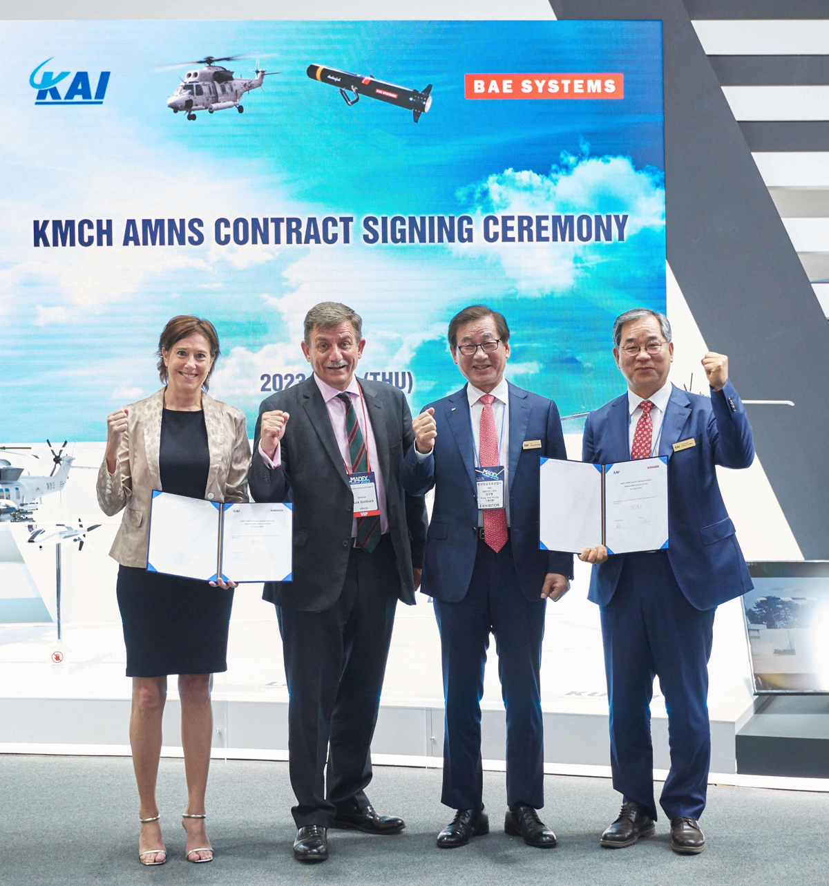 KMCH AMNS Contract signing ceremony