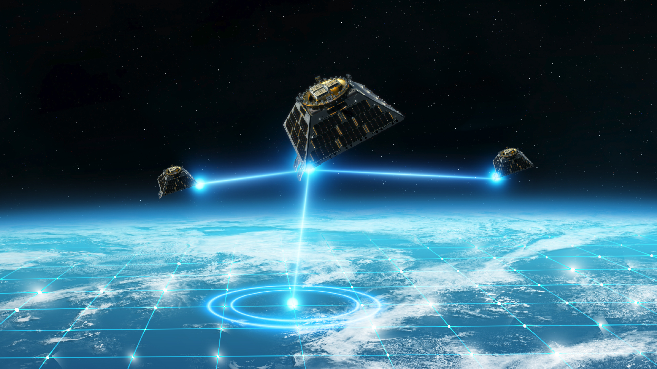 Satellite constellation in space - Space-Comm Expo 2026