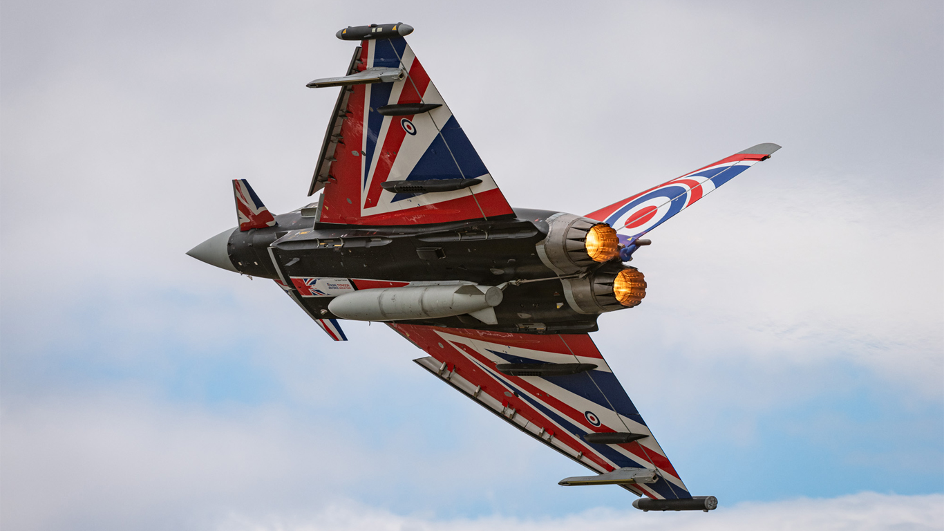 RIAT 22 Anachy 1 in flight