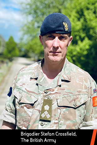 Brigadier Stefan Crossfield