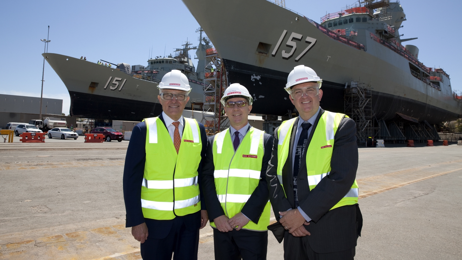 Prime Minister Malcolm Turnbull visited our Henderson site following the announcement of a $200 million upgrade to the Nulka active missile decoy.