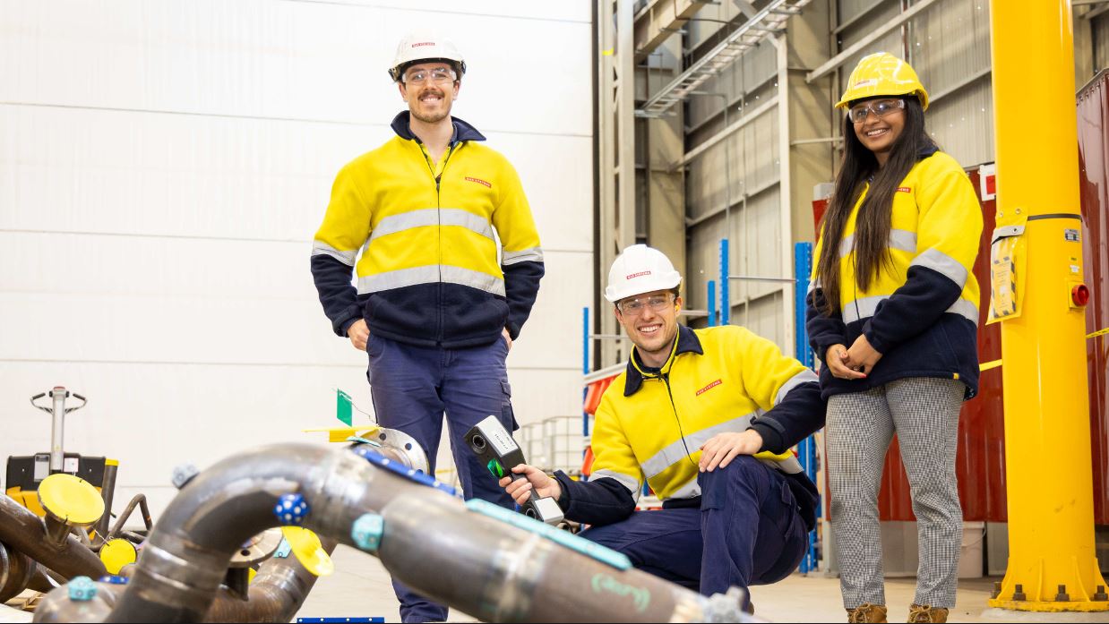 Laser scanning technology trials at Osborne Naval Shipyard