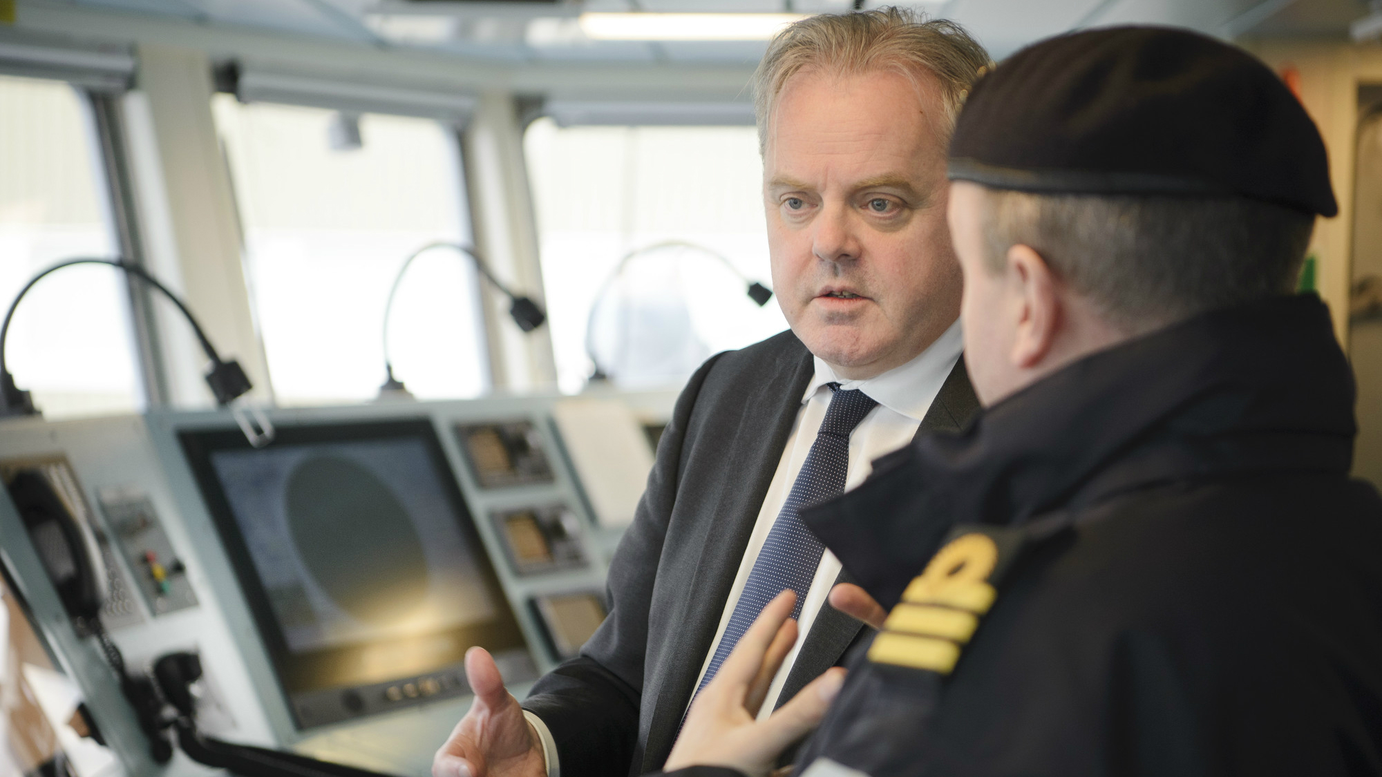 Image of Defence Minister taken on 25th January 2018