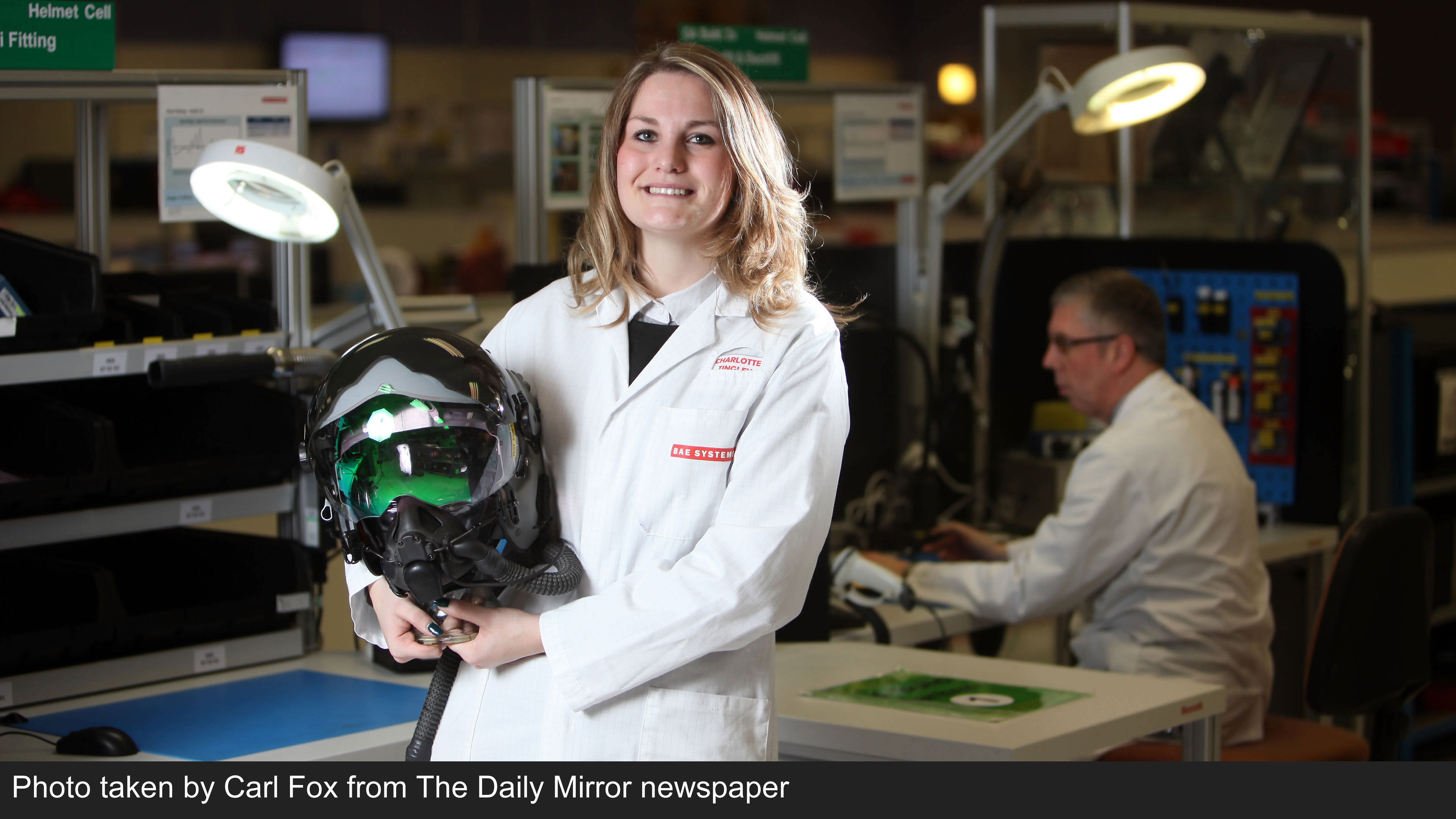 Charlotte Tingley, Mechanical Engineer at BAE Systems Accepts IET Young Woman Engineer of the Year Award