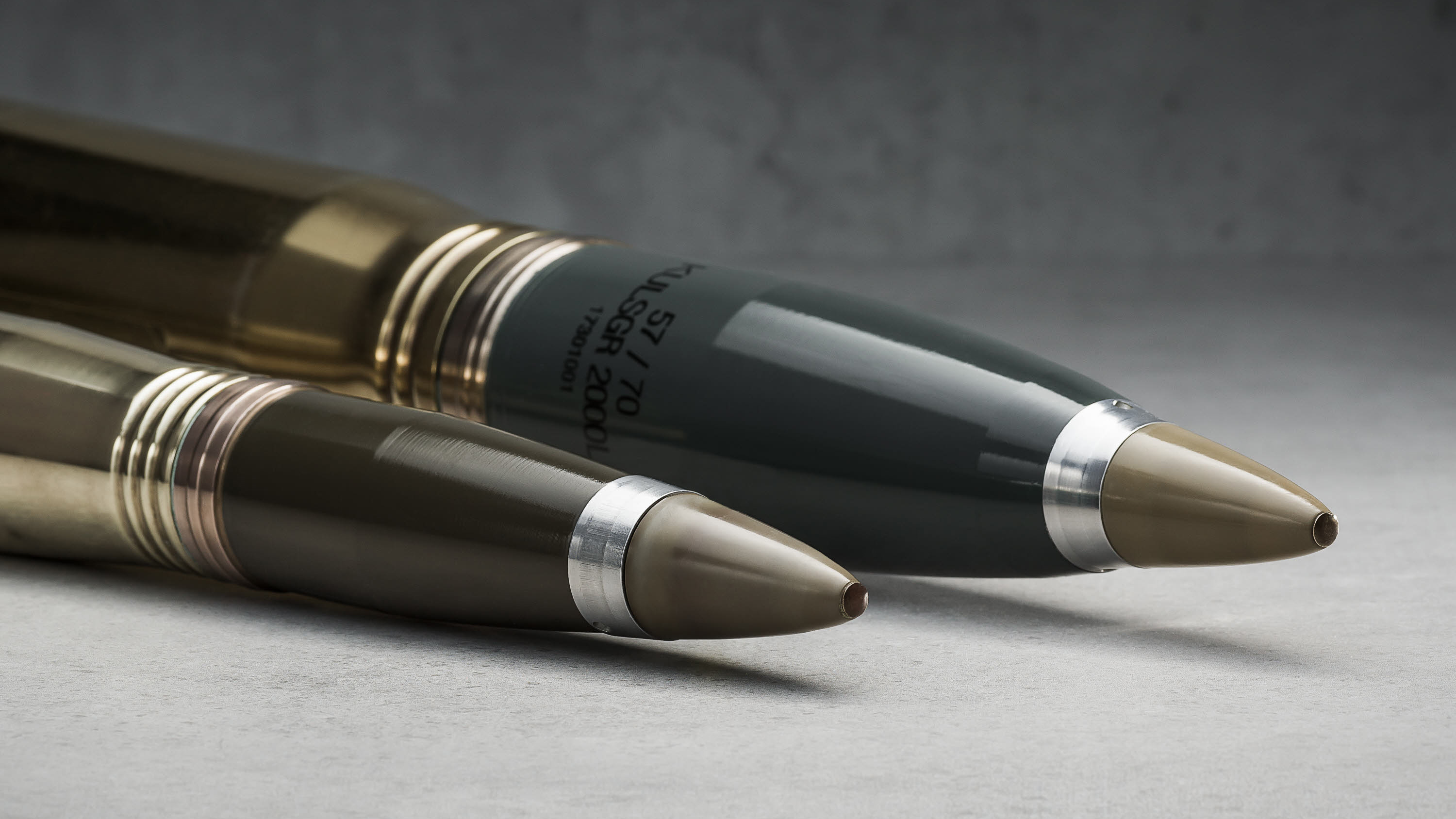 The BAE Systems Bofors 3P programmable ammunition is designed to be programmed in six different function modes as it is fired.  It is designed to defeat targets such as drones, missiles, and helicopters, swarming boats, surface vessels, and land targets.