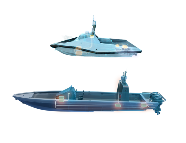 Nautomate design applied to various small boats