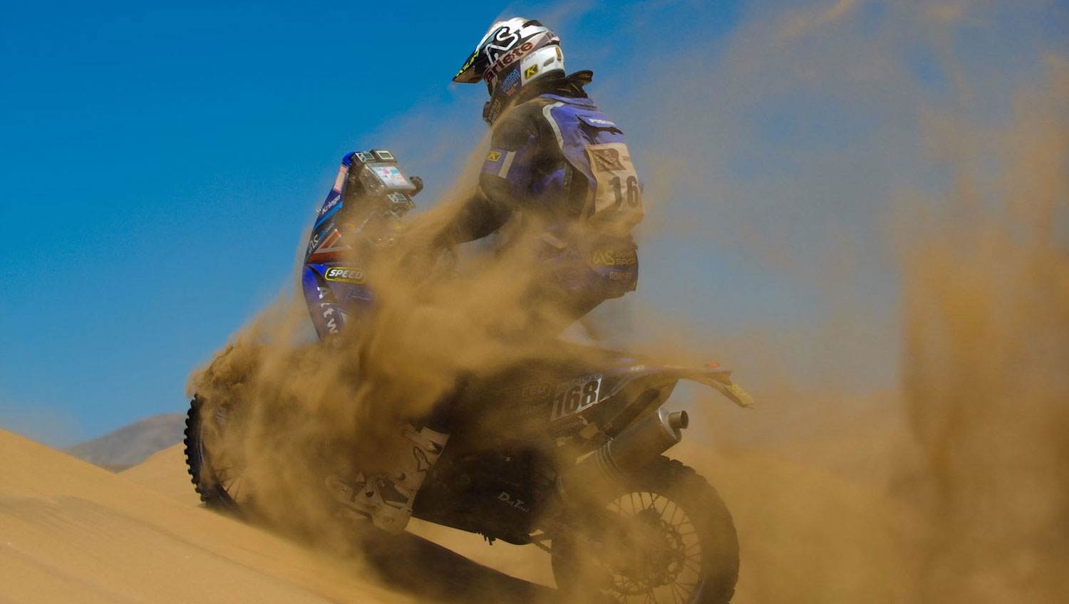 Lyndon Poskitt at Dakar Rally 2013