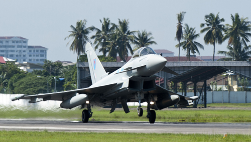Typhoon in Malaysia Courtesy BAE Systems & Geoffrey Lee