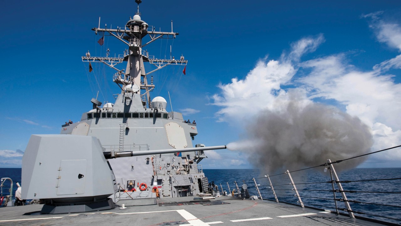BAE Systems will deliver four additional Mk 45 Naval Guns under a new $46.8 million contract from the U.S. Navy. (U.S. Navy image)