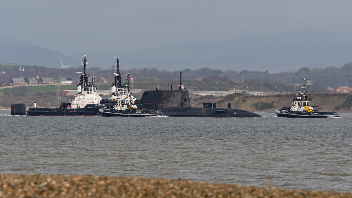 HMS Anson, the fifth Astute class submarine