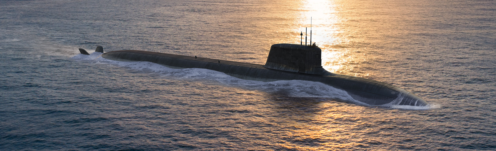 SSN AUKUS submarine at sea