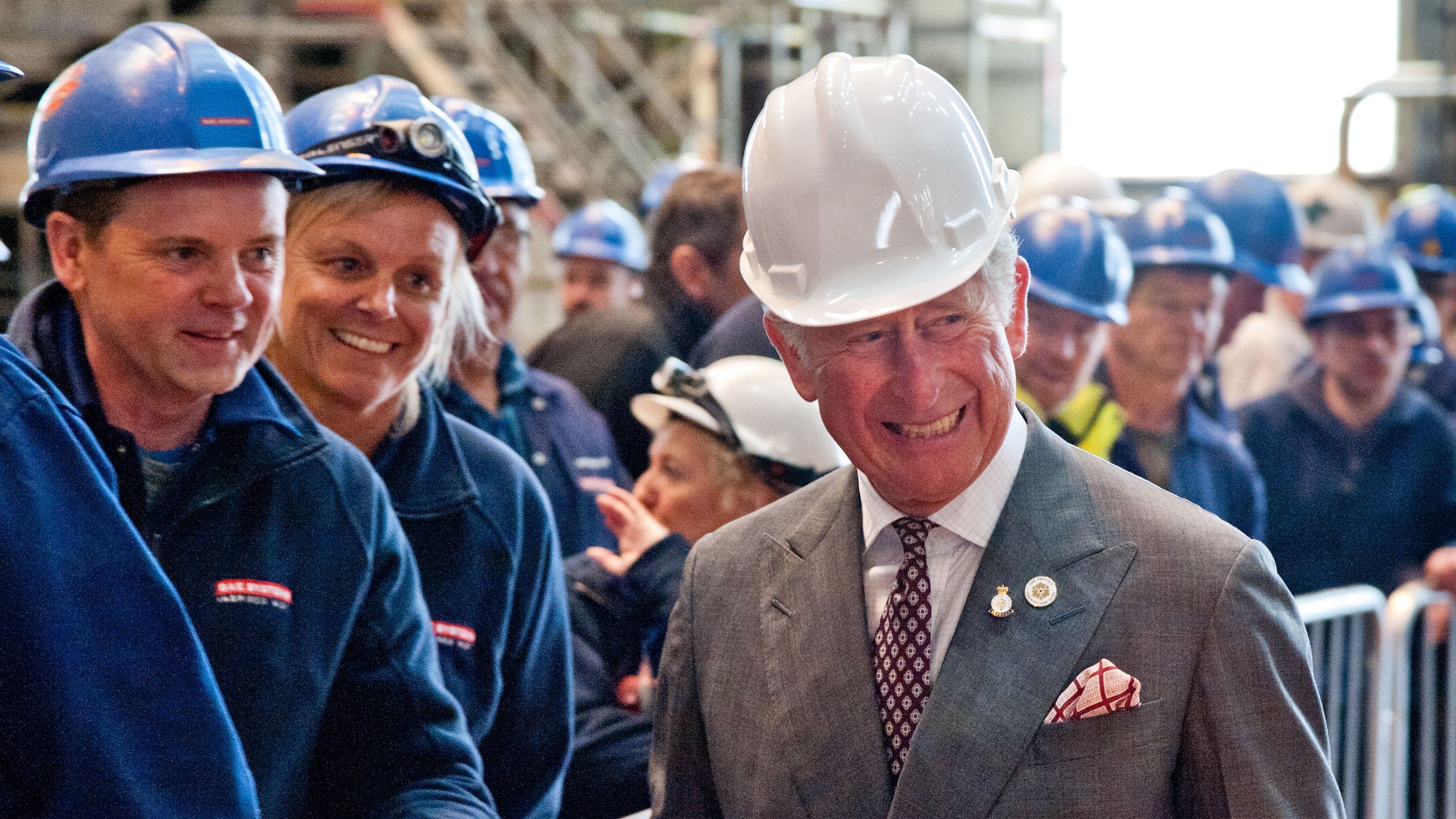 HRH The Prince of Wales visits BAE Systems Submarines