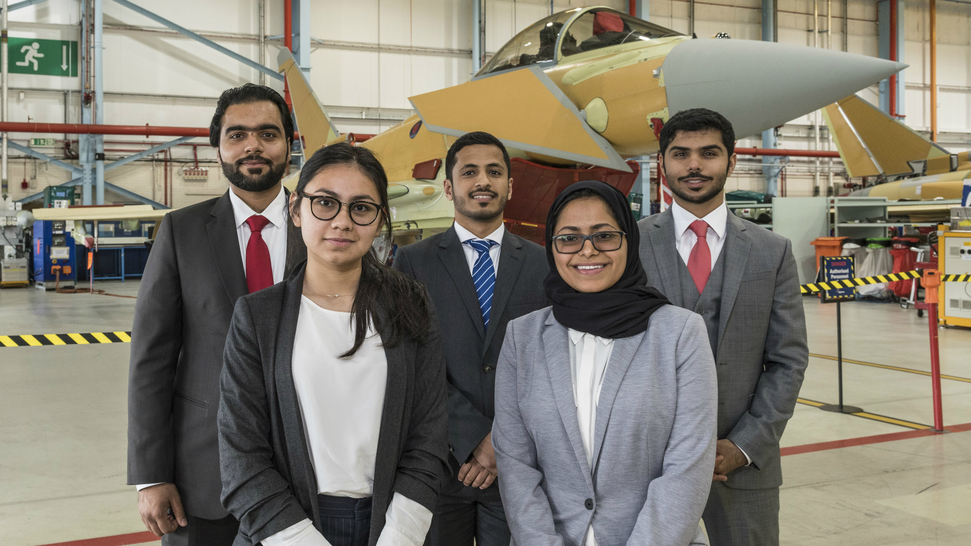 Five Emirati students commence internship in the UK