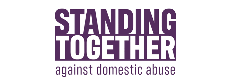 Standing together against domestic violence logo