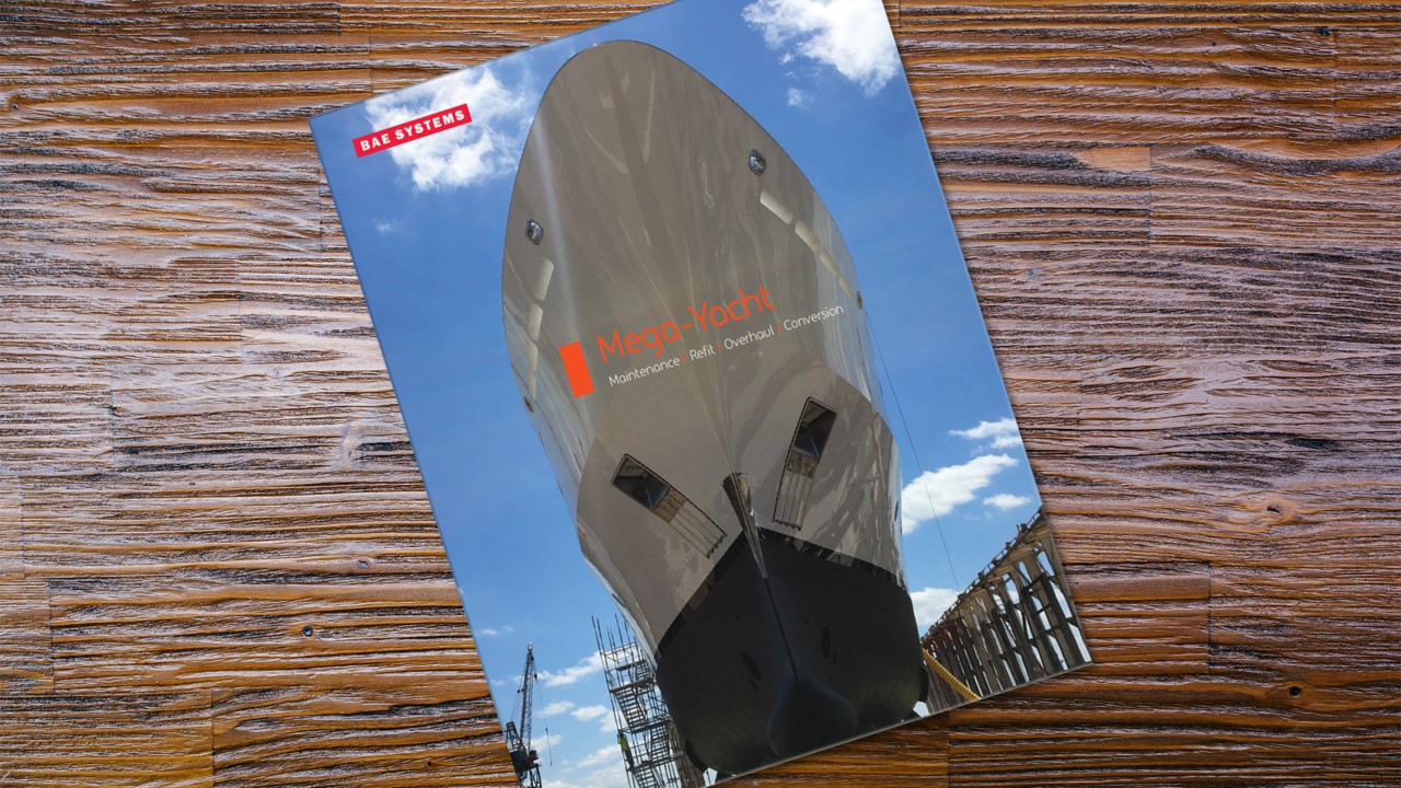 Mega-Yacht brochure