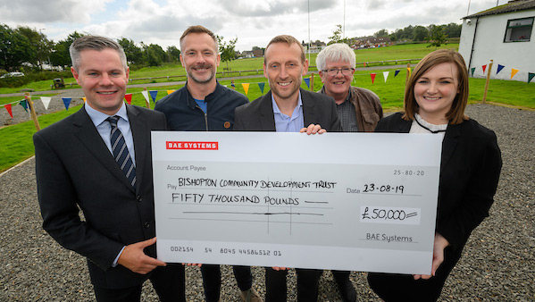 BAE Systems supports development of local sporting facilities