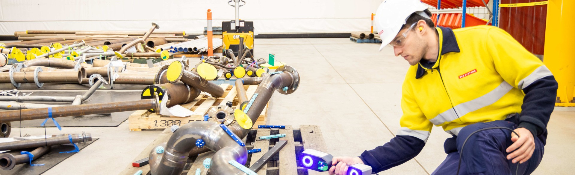 Laser scanning technology trials at Osborne Naval Shipyard